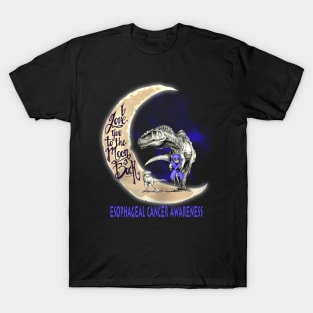 esophageal cancer dinosaur to the moon T-Shirt